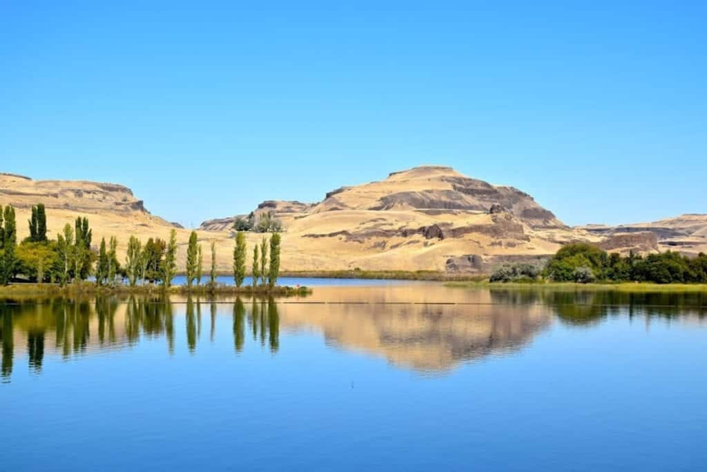 Reflections on the Columbia and Snake rivers.