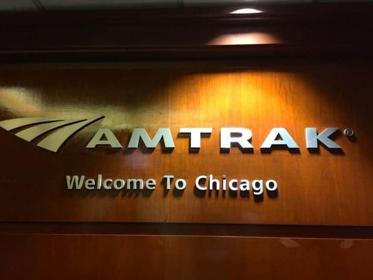 Amtrak Metropolitan Lounge in Chicago