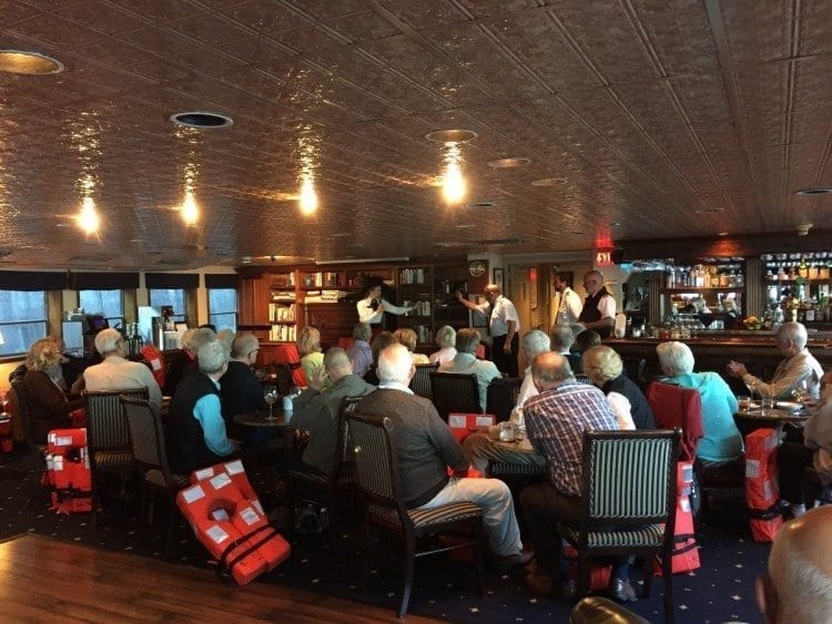 Un-Cruise Adventures SS Legacy muster drill