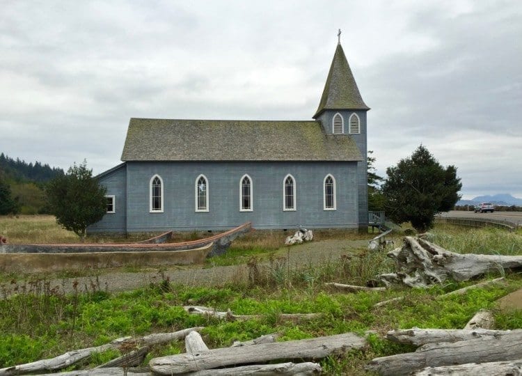 Not far from Dismal Nitch and Station Camp is historic St. Mary's Catholic church, in McGowan, Washington. 