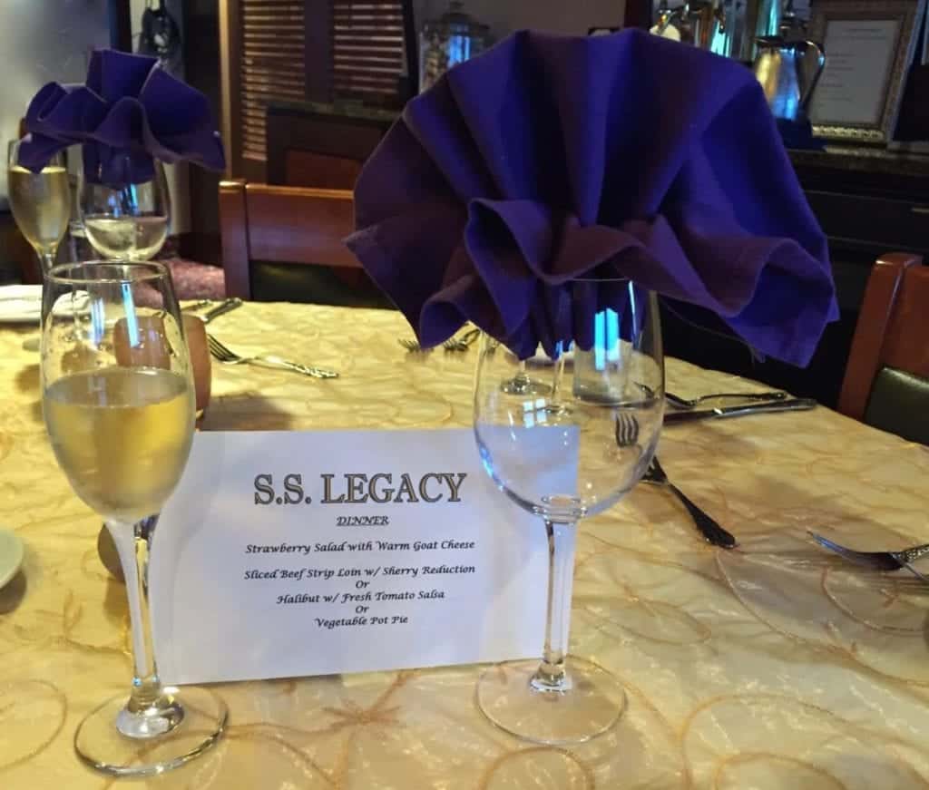 S.S. Legacy Farewell Dinner
