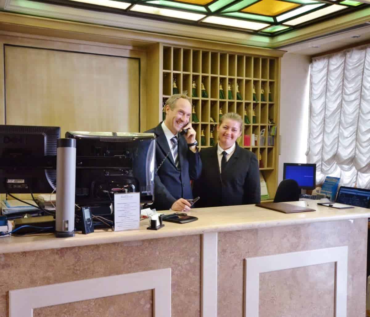 Traveling in Italy? Make friends with your hotel staff. 