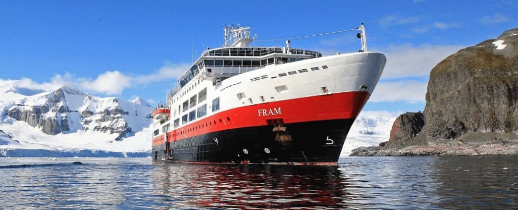 MS Fram Hurtigruten 5-day flash sale