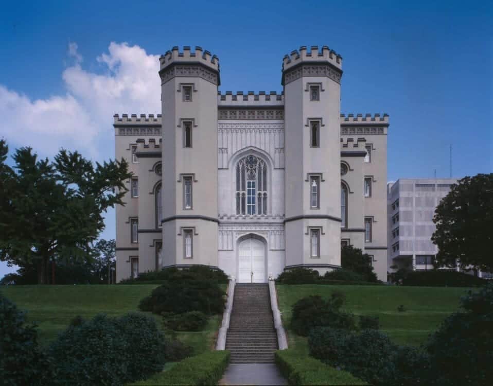 Baton Rouge Old Capitol Building Steps 958x750