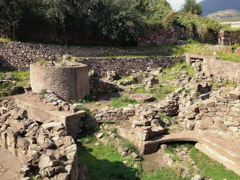 Greek Ruins in Lipari