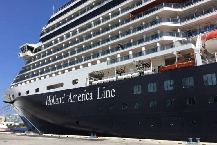 Holland America Line daily gratuities