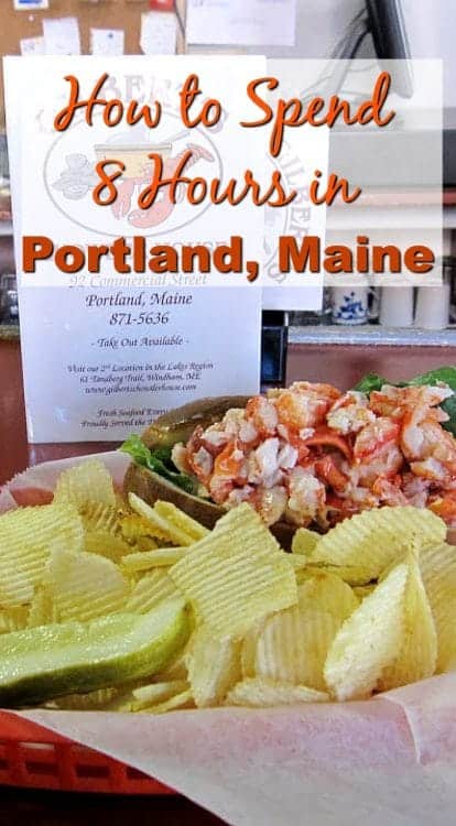 Portland Maine at Gilberts for Lobster