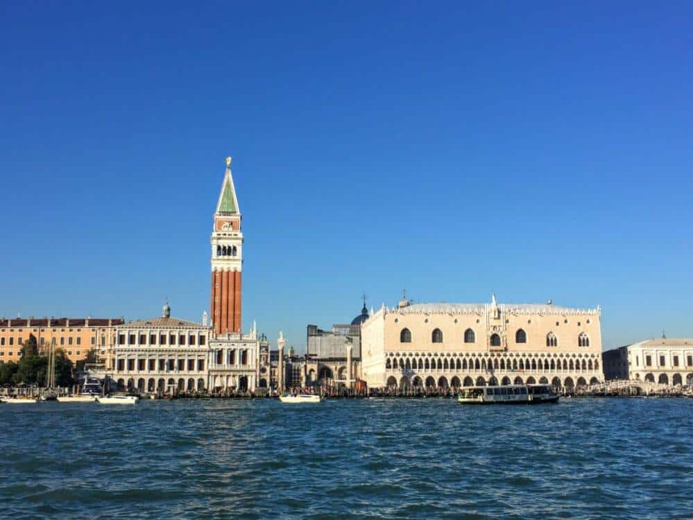 Arriving into Venice by Cruise Ship