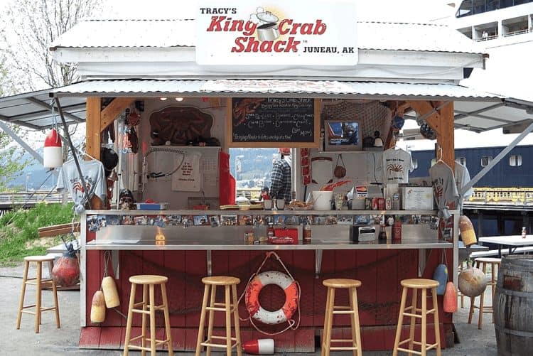 Tracy's Crab Shack pop-up restaurant in Juneau.