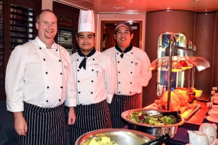 Windstar Chefs aboard Windstar Spirit