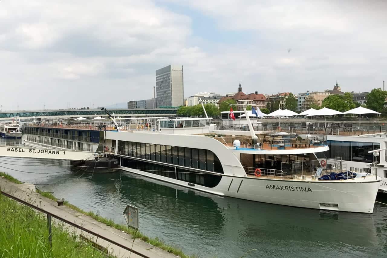 AmaWaterways AmaKristina in Basel Switzerland