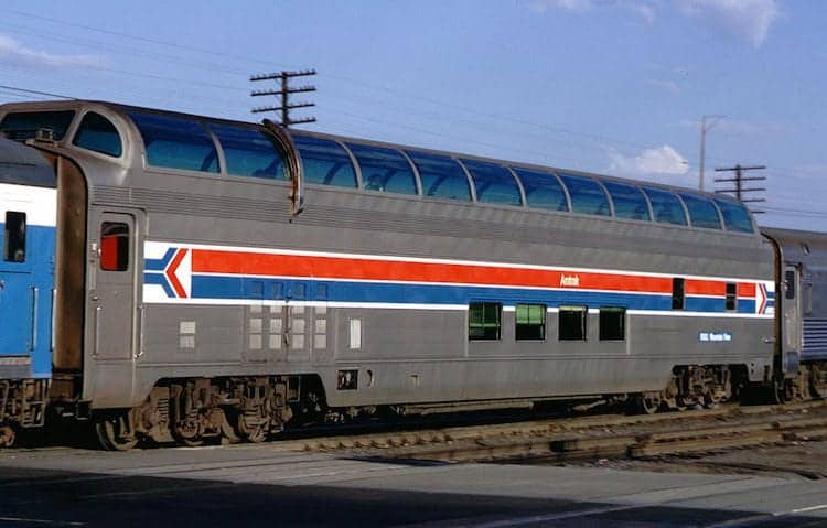 Los Angles Amtrak Dome Car