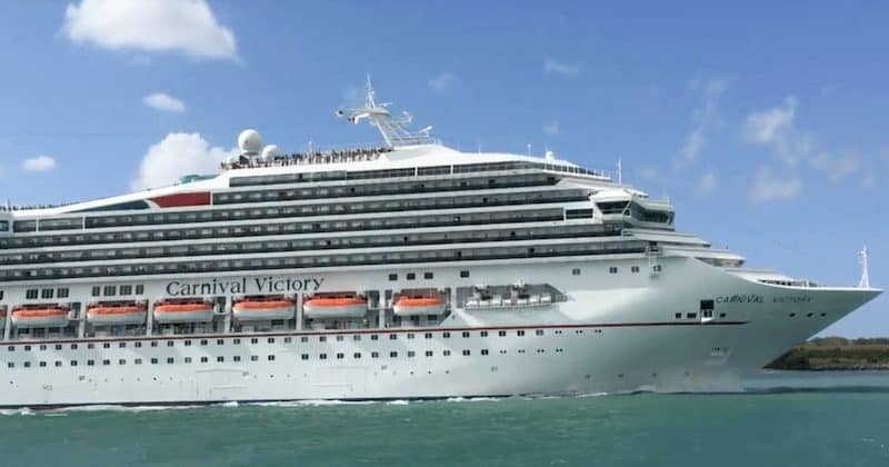 Watch cruise ships sail away from Port Canaveral