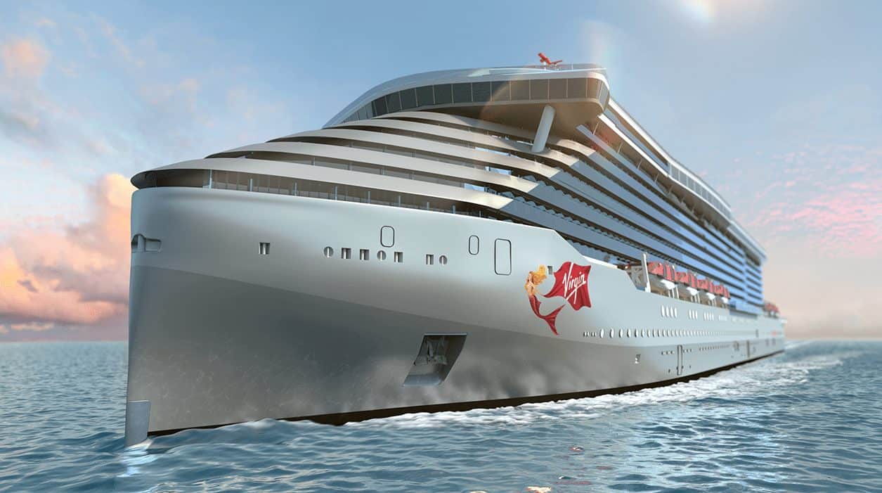 Virgin Voyages Keel Laying Ceremony