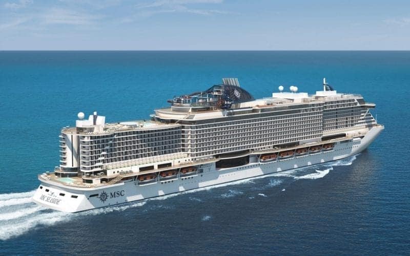 MSC Seaside Naming Ceremony