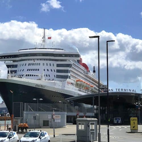 Queen Mary 2 at Southampton Ocean Terminal