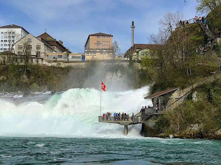 rhine falls boat ride