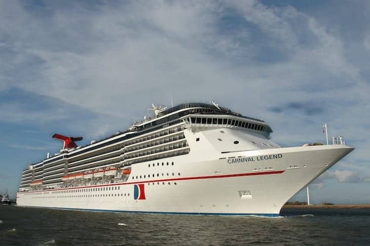 Carnival Legend cruises from Florida
