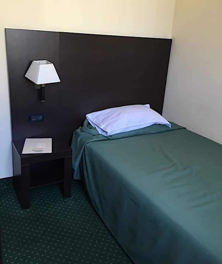 solo hotel room in Rome