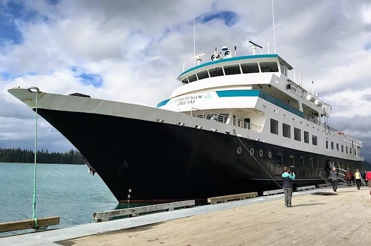 Alaskan Dream Cruises Chichagof Dream in Juneau Alaska
