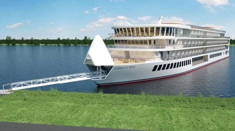 New River Ship Launches for Mississippi River Cruises