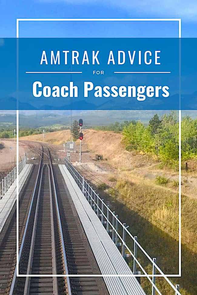 Amtrak Coach Seats Advice and Travel Tips Pin