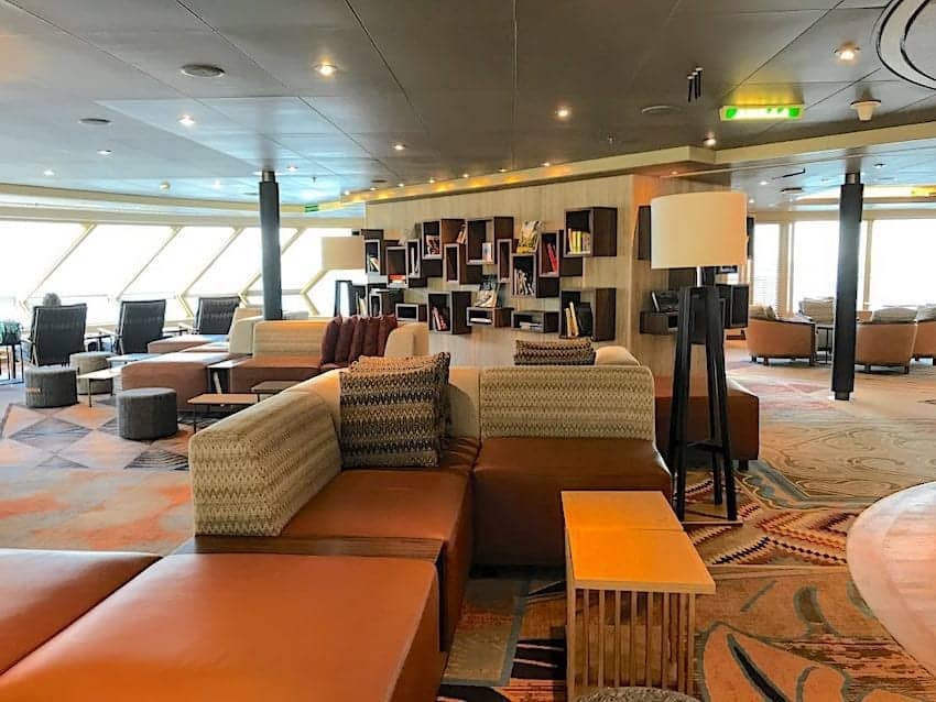 Holland America Eurodam Explorations Central and library