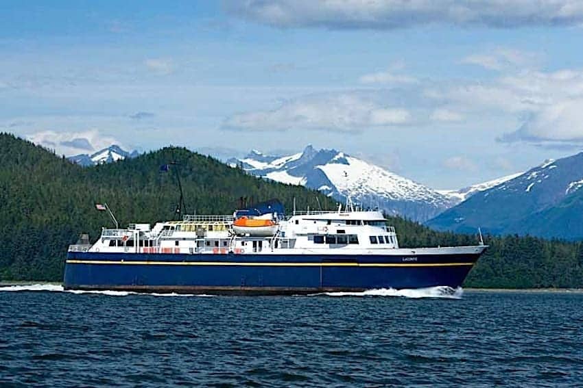Alaska Marine Highway Ferry MV Columbia Inside Passage