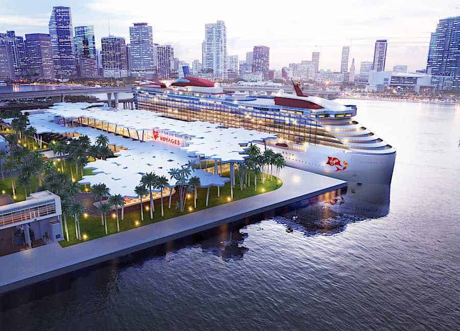 Cruise News PortMiami and Virgin Voyages new cruise terminal.