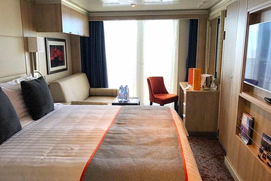 Holland America New Amsterdam Extended Balcony Stateroom