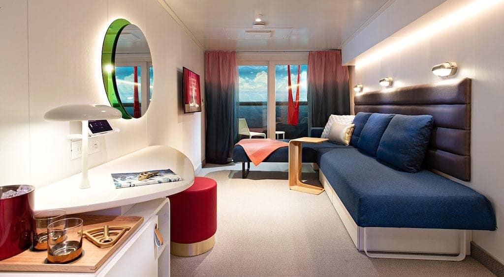 Virgin Voyages Scarlet Lady Sea Cabin