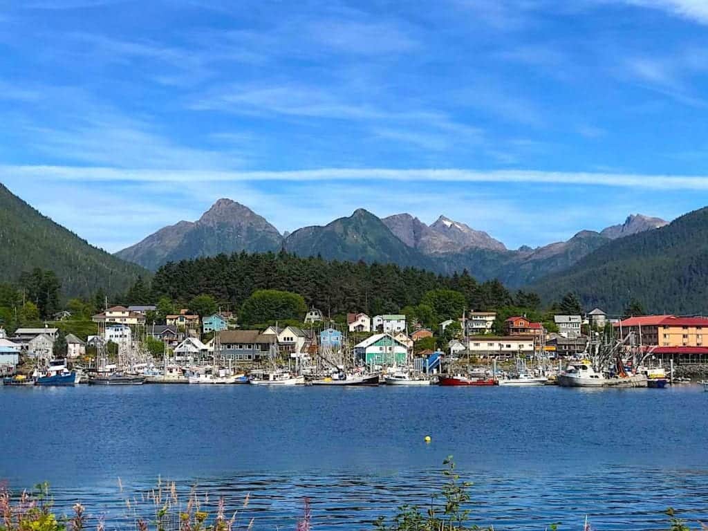 Sitka Channel from Japonski Island