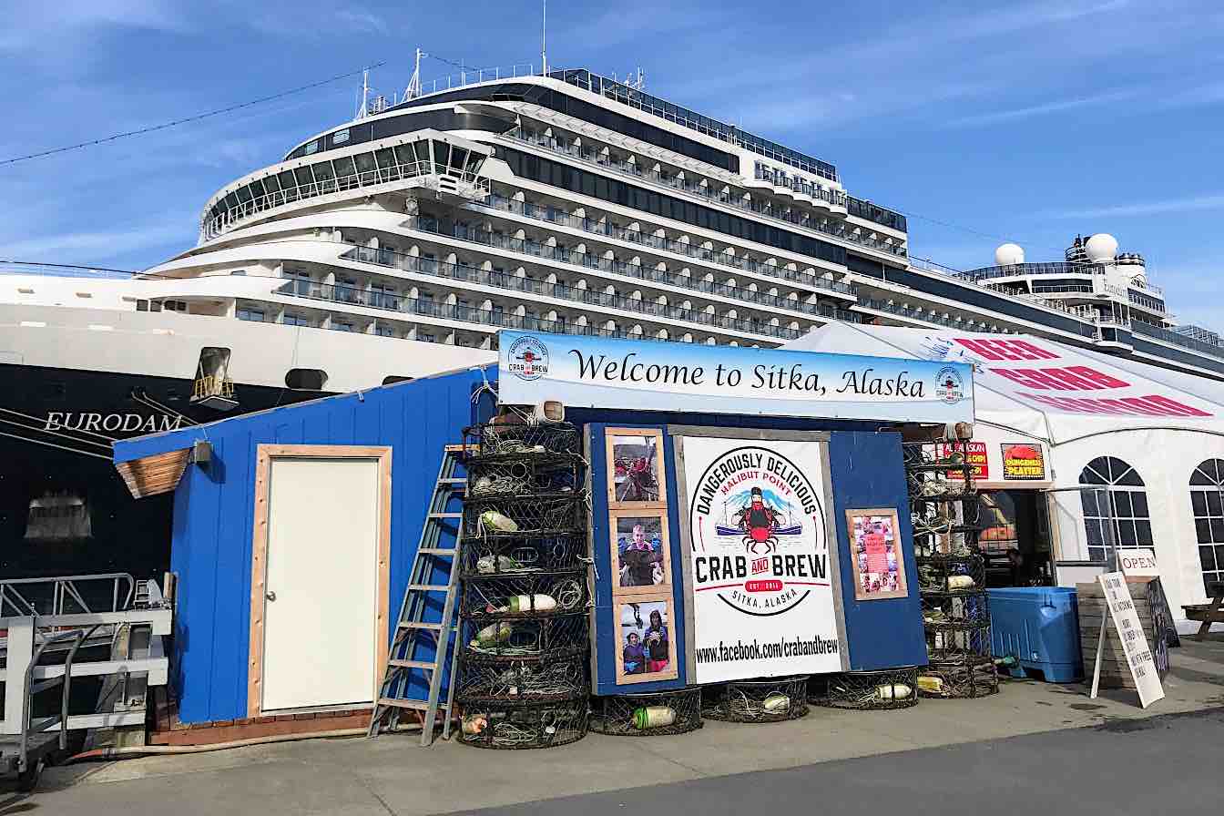 Sitka Cruise ship dock