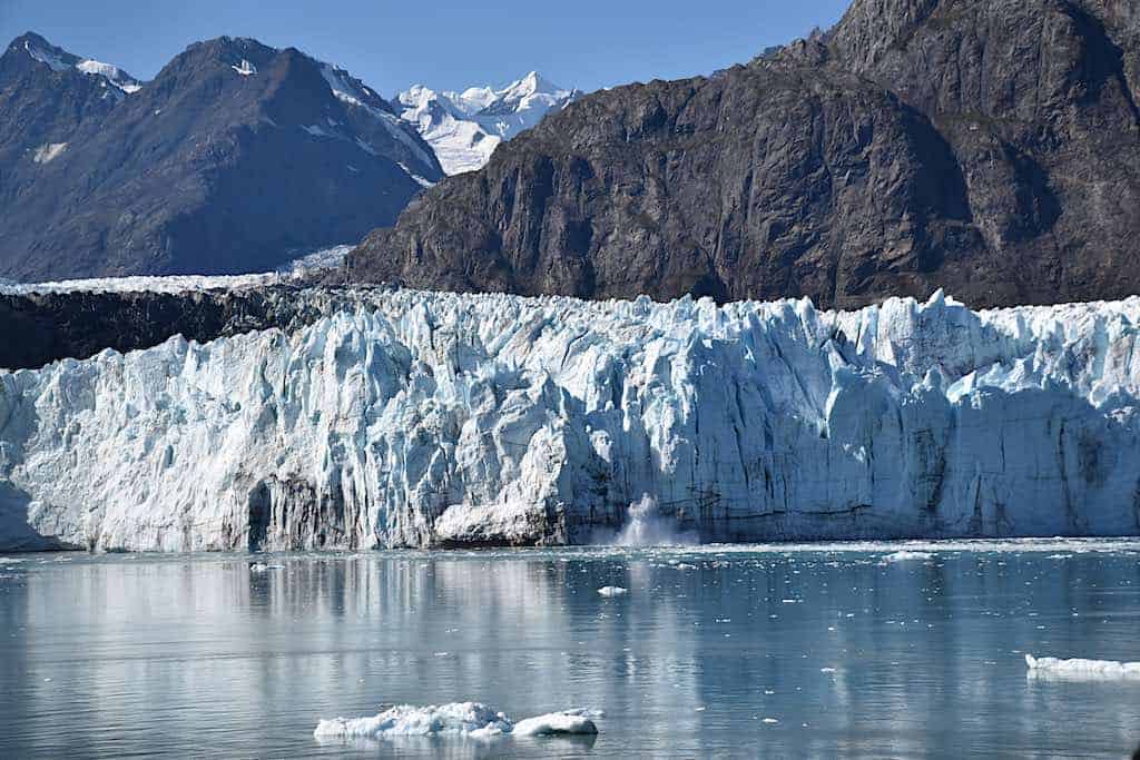 Marjerie Glacier in the Inside Passage of Alaska 