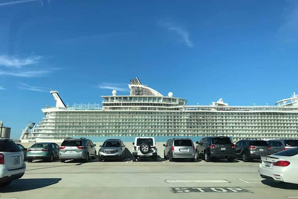 Parking for Royal Caribbean at Port Canaveral 