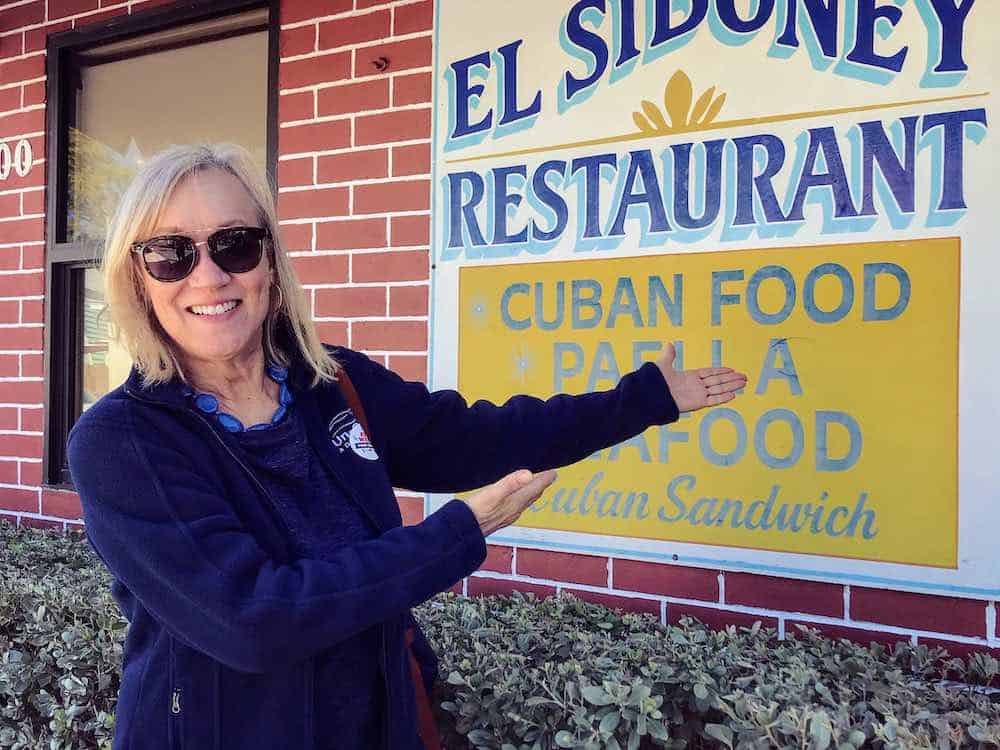 Sherry at Key West Food Tour Cuban Restaurant