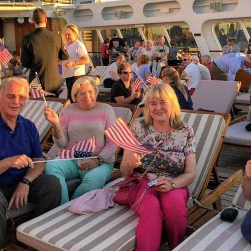 Sail Away Party Aboard Queen Mary 2