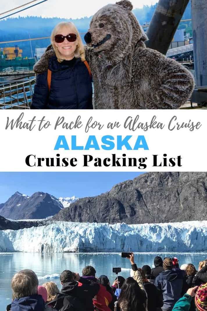 What to Pack for an Alaska Cruise Pinterest Pin