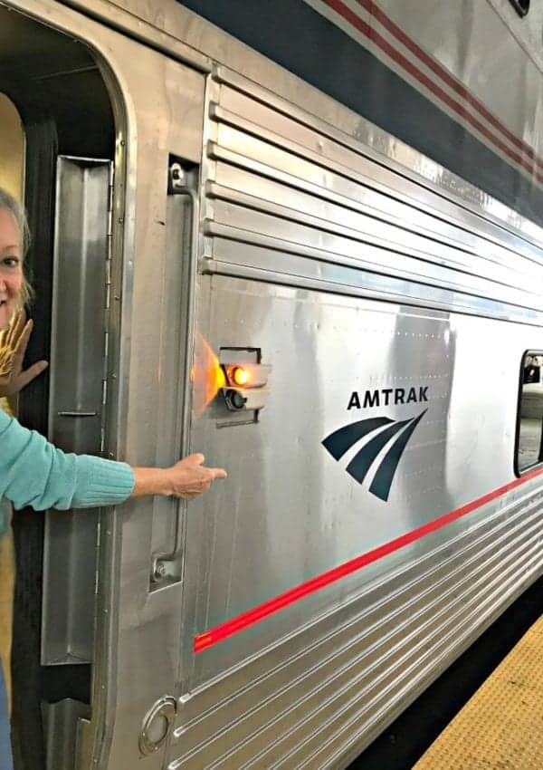 Sherry begins another Amtrak train trip