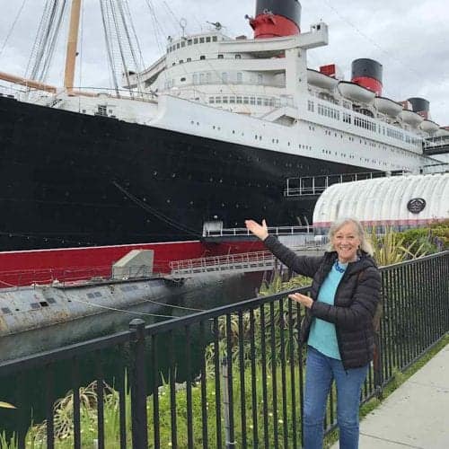 Queen Mary and Sherry in Long Beach California