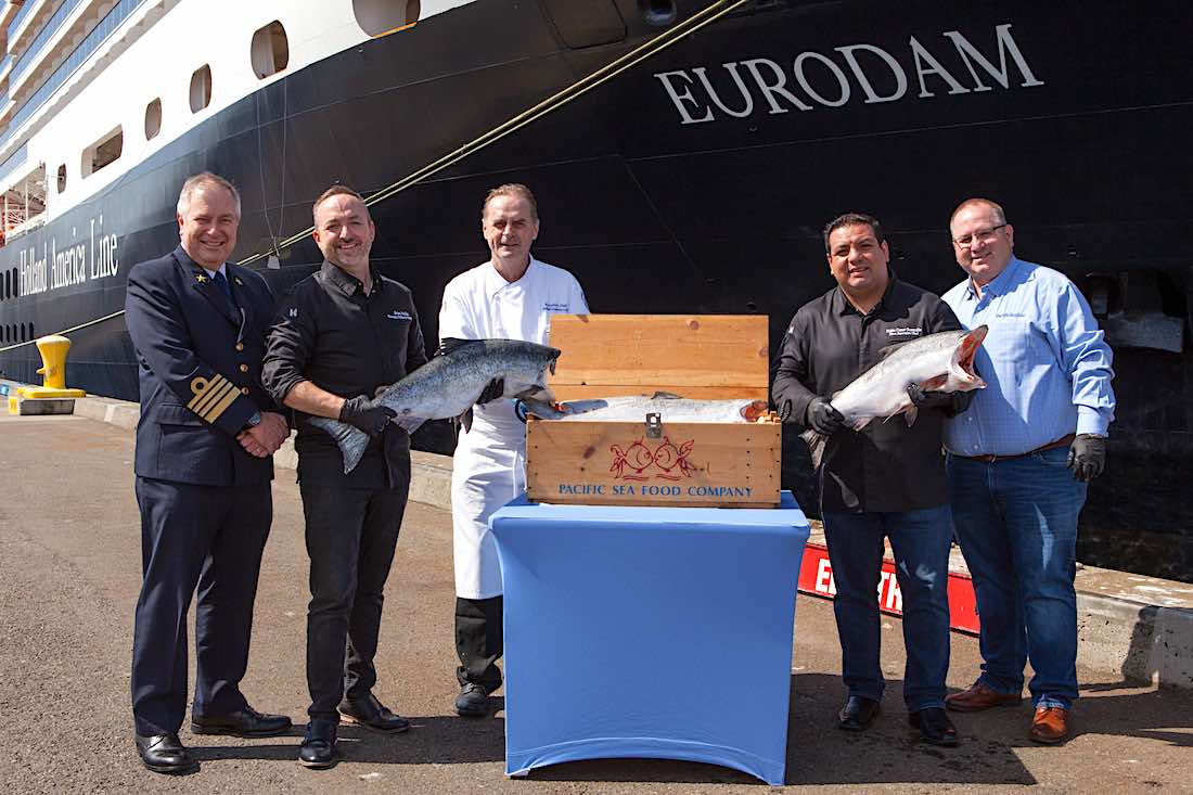 Holland America Copper River Salmon Delivery