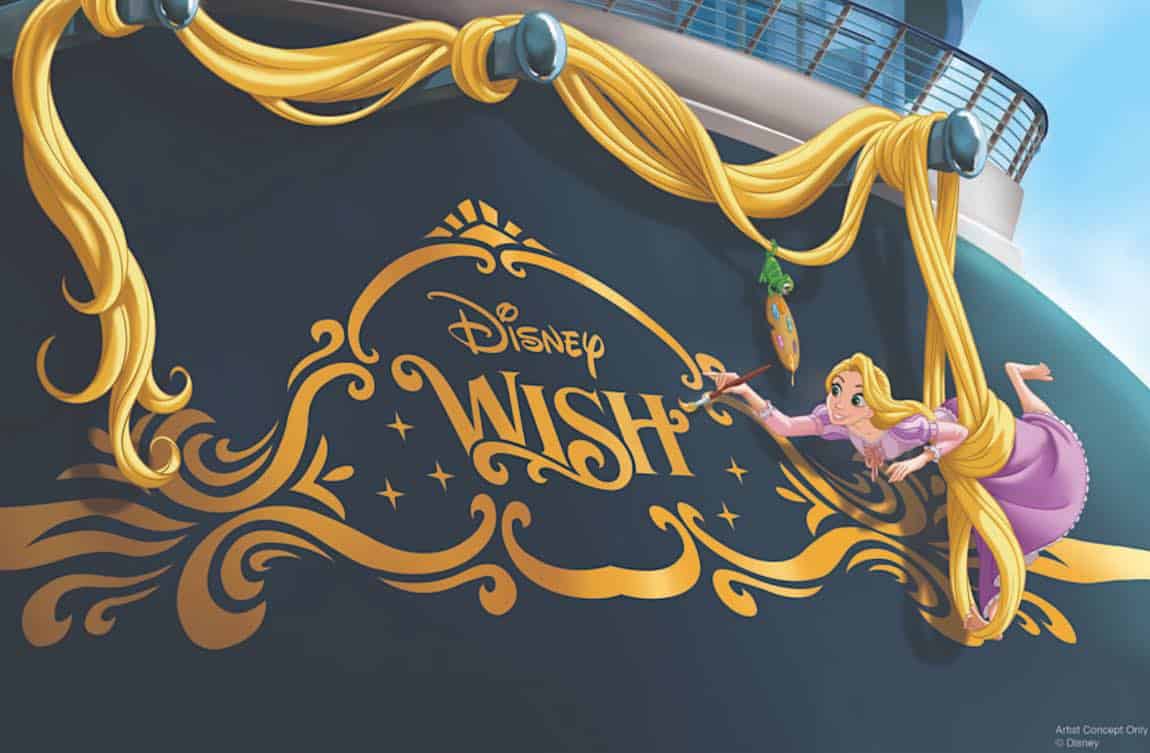 Disney Wish Rapunzel Stern Art