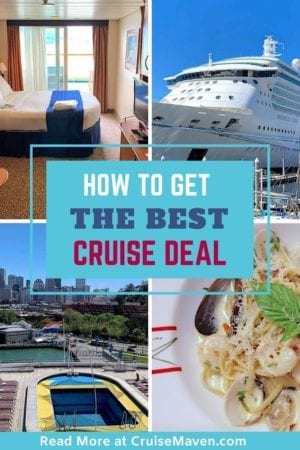 How to get the best cruise deal Pinterest pin
