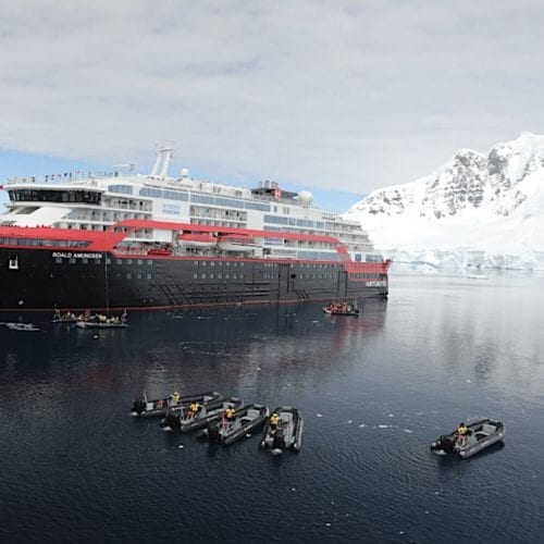 Hurtigruten Roald Amundsen Naming Antarctica