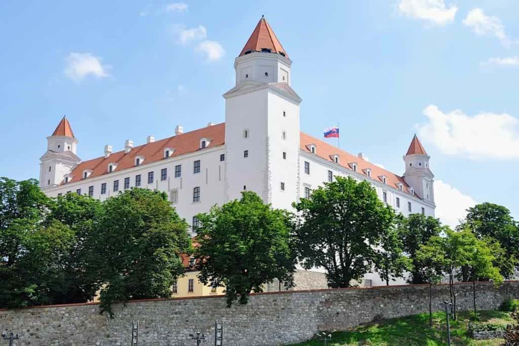 Bratislava Castle is really a fortress.