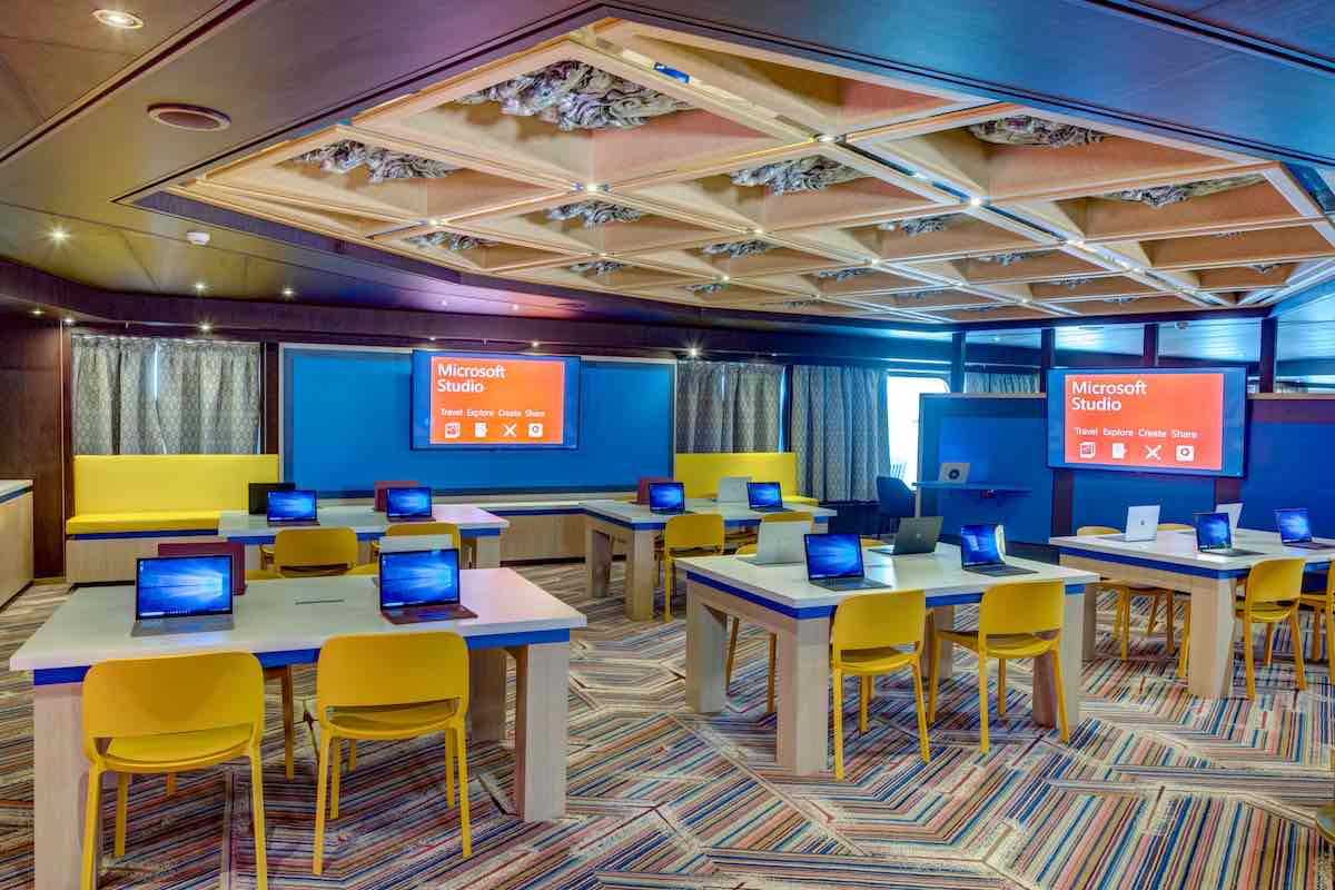 Microsoft Studio at Explorations Cafe on Noordam