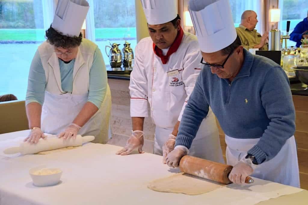 Viking Grand European river cruise with Strudel-making demonstration