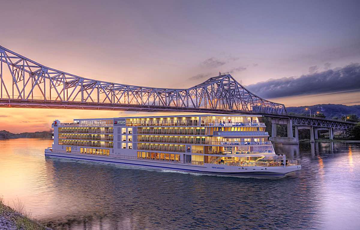 Viking Mississippi, Viking's new Mississippi river cruise ship.