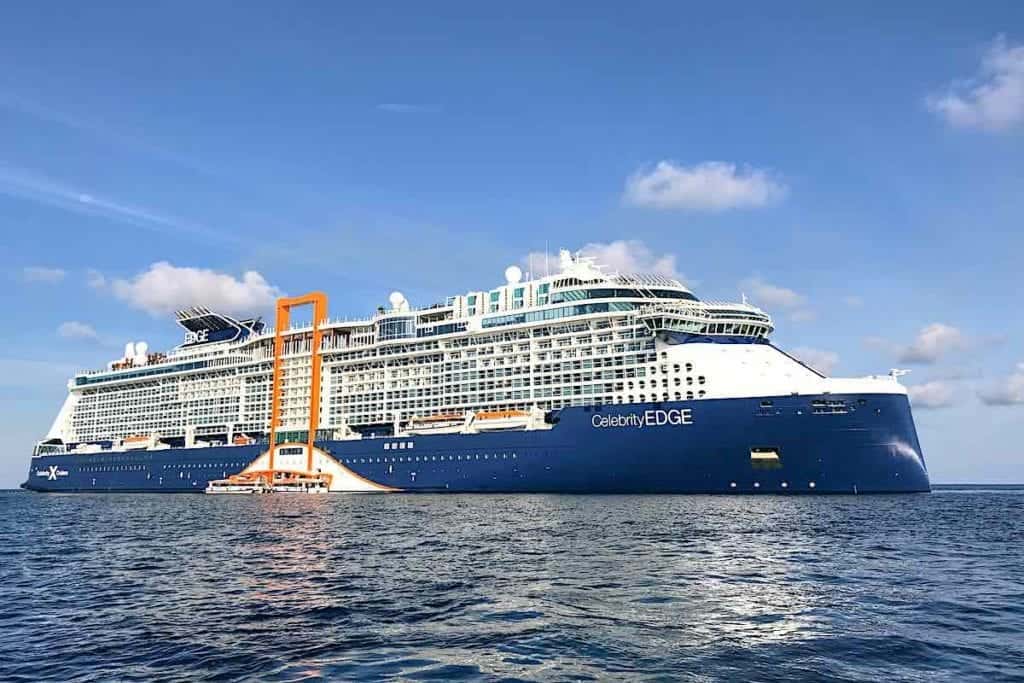 Celebrity Cruises Celebrity Edge in Fort Lauderdale.