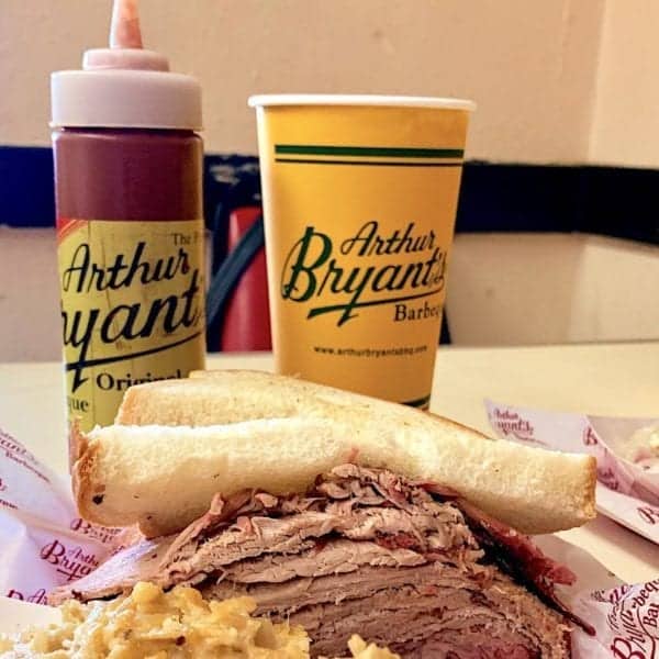 Road Trip Dining at Arthur Bryant’s Barbeque Restaurant in Kansas City, MO